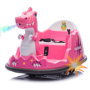 12V Kids Ride-On Bumper Car with Parental Remote Control Dinosaur Shape and Element Design Magic Cars Variant 0