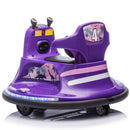 12V Kids Ride-On Bumper Car with Parent Remote Control and 360-Degree Rotation Steering Magic Cars 11