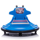 12V Kids Ride-On Bumper Car with Parental Remote Control, 360-Degree Rotation, Two-Handed Steering Magic Cars 9