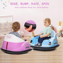 12V Kids Ride-On Bumper Car with Remote Control and 360-Degree Spin for Toddlers Magic Cars 8