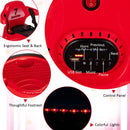 12V Remote Control Bumper Car for Kids with Lights and Music - Red Magic Cars 4