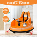 12V Toddler Electric Ride-On Bumper Car with 360° Spin, Remote Control, and LED Lights Magic Cars 9