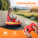 12V Toddler Electric Ride-On Bumper Car with 360° Spin, Remote Control, and LED Lights Magic Cars 19