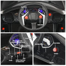 12V Kids Electric Ride-On Car with 2.4G RC, Lights, MP3, and Openable Doors – Black Magic Cars 10