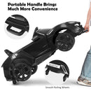 12V Kids Electric Ride-On Car with 2.4G RC, Lights, MP3, and Openable Doors – Black Magic Cars 8