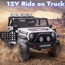 12V Kids 2-Seater Electric Ride-On Jeep Truck with MP3, LED Lights, and Remote Control Magic Cars 0