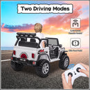 12V Kids 2-Seater Electric Ride-On Jeep Truck with MP3, LED Lights, and Remote Control Magic Cars 2