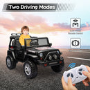 12V Electric 2-Seater Kids Ride-On Jeep Truck with Remote Control Magic Cars 2