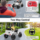 12V Kids Electric Ride-On 2-Seater Jeep Truck with Remote Control Magic Cars 14