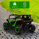 12V Electric 2-Seater Kids Ride-On UTV Off-Road Vehicle with Remote Control Magic Cars 17