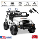 12V Electric 2-Seater Kids Ride-On Jeep Truck with Remote Control Magic Cars 0