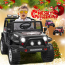 12V Electric 2-Seater Kids Ride-On Jeep with Remote Control Toy Vehicle Magic Cars 5