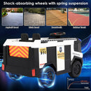 12V Electric Ride-On Fire Truck for Kids with 2 Seats and Remote Control Magic Cars 3