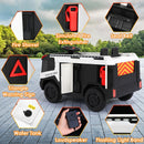 12V Electric Ride-On Fire Truck for Kids with 2 Seats and Remote Control Magic Cars 6