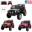 Kids 12V 2-Seater Electric Ride-On Truck Jeep with MP3 and Remote Control Magic Cars 1
