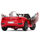 12V Battery-Powered Kids Electric Ride-On Car with Remote Control and LED Lights Licensed Design Magic Cars 12