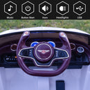 12V Battery-Powered Kids Electric Ride-On Car with Remote Control and LED Lights Licensed Design Magic Cars 1