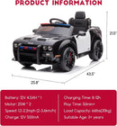 12V Battery-Powered Electric Ride-On Car for Kids with Remote Control for Parents Magic Cars 3