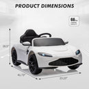 12V Battery-Powered Kids Sports Ride-On Electric Car with Remote Control Magic Cars 2