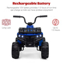 12V Electric Kids Ride-On 4 Wheeler Quad ATV with LED Headlights Magic Cars 9