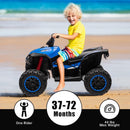 12V Electric Battery-Powered 4-Wheeler Ride-On ATV for Kids Age 3 and Up Magic Cars 4