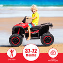 12V Kids Electric Ride-On ATV Car with Remote Control, LED Lights, Music, and 2-Speed Settings Magic Cars 7