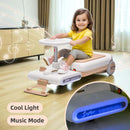 12V Electric Kids Ride-On Go Kart with Battery, Music, and Cleaning Mop Toy Magic Cars 17