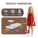 12V Electric Kids Ride-On Go-Kart with Music, Adjustable Length, and Cleaning Mop Magic Cars 8