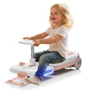 12V Electric Kids Ride-On Go-Kart with Music, Adjustable Length, and Cleaning Mop Magic Cars Variant 0
