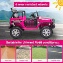 12V Electric 2-Seater Kids Ride-On Jeep Truck with Remote Control Magic Cars 3