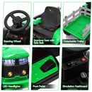 12V Battery-Powered Electric Kids Ride-On Tractor with Remote Control and Trailer Magic Cars 4