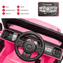 12V Electric Kids Ride-On Truck with Remote Control, DIY Stickers, and 6 Wheels Magic Cars 4