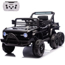 12V Electric Ride-On Truck for Kids with Remote Control, 6-Wheel Suspension, Black Magic Cars 0