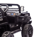 12V Electric Ride-On Truck for Kids with Remote Control, 6-Wheel Suspension, Black Magic Cars 11