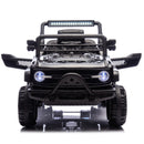 12V Electric Ride-On Truck for Kids with Remote Control, 6-Wheel Suspension, Black Magic Cars 3
