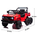 12V Electric Ride-On Jeep Truck for Kids with Remote Control and MP3 Player, Red Magic Cars 14