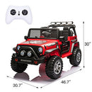 12V Electric Kids Ride-On Jeep Toy Truck with Remote Control and MP3 – Red Magic Cars 10