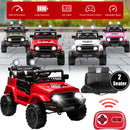 12V Electric 2-Seater Kids Ride-On Jeep Truck with Remote Control Magic Cars 1
