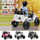 12V Electric Kids Ride-On Jeep Truck Toy with Remote Control and 2-Seater Design Magic Cars 10
