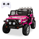 12V Electric Kids Ride-On Off-Road Jeep Truck with 2 Seats and Remote Control Magic Cars 0