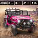 12V Electric Kids Ride-On Off-Road Jeep Truck with 2 Seats and Remote Control Magic Cars 3
