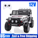 12V Electric 2-Seater Kids Ride-On Jeep with Remote Control Toy Car Magic Cars 0