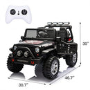12V Electric 2-Seater Kids Ride-On Jeep with Remote Control Magic Cars 12