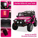 12V Electric 2-Seater Kids Ride-On Jeep with Remote Control Magic Cars 4