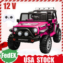 12V Kids Electric Ride-On Jeep Truck 2-Seater with Remote Control Magic Cars 0