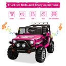12V Electric Kids Ride-On Jeep Truck with 2 Seats and Remote Control Off-Road Vehicle Magic Cars 2