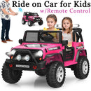 12V Electric Kids Ride-On Jeep Truck with 2 Seats and Remote Control Off-Road Vehicle Magic Cars Variant 0