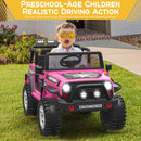 12V Electric Kids Ride-On Jeep Truck with 2 Seats Off-Road Vehicle and Remote Control Magic Cars 1