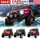 12V Kids Electric Ride-On Jeep Truck with 2 Seats Off-Road Vehicle and Remote Control Magic Cars 1