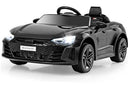 12V Kids Electric Ride-On Car Licensed Audi RS e-tron GT in Black Magic Cars Variant 0